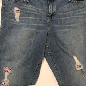 Gap Denim Legging with patches - Size 18 - $25